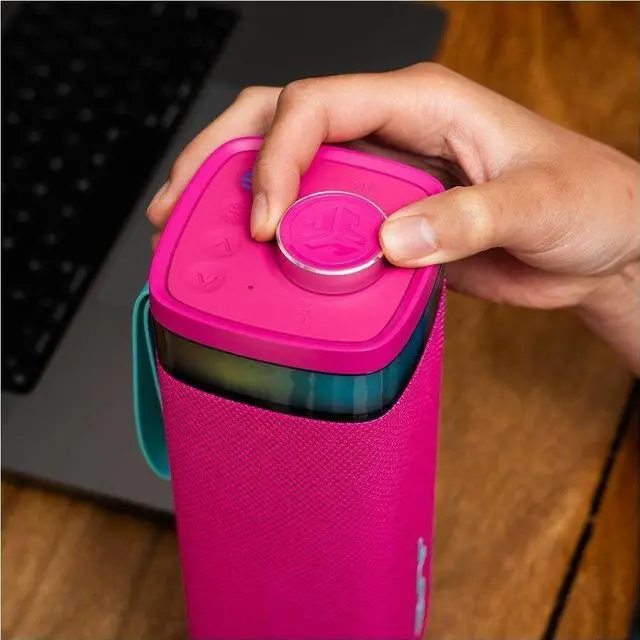 Alt view image 11 of 14 - JLab JBuds Party Portable Bluetooth Speaker System - 30 W RMS - Pink - 60 Hz to 20 kHz - Battery Rechargeable