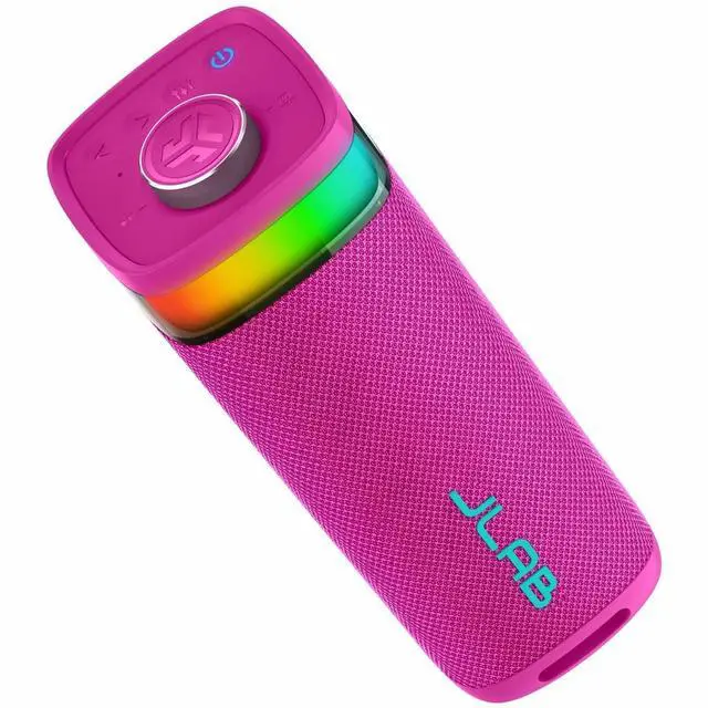 Alt view image 13 of 14 - JLab JBuds Party Portable Bluetooth Speaker System - 30 W RMS - Pink - 60 Hz to 20 kHz - Battery Rechargeable