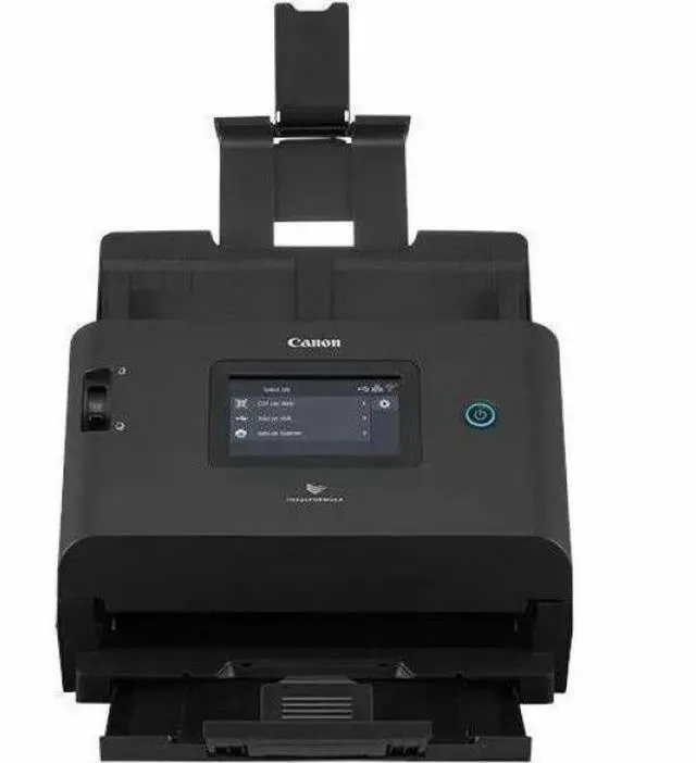 Alt view image 4 of 11 - Canon imageFORMULA DR-S350NW Large Format Sheetfed Scanner - 600 dpi Optical - 24-bit Color - 8-bit Grayscale - 50 ppm (Mono) - 50 ppm (Color) - Color Scan - Duplex Scanning - Plain Paper, Paper Docum