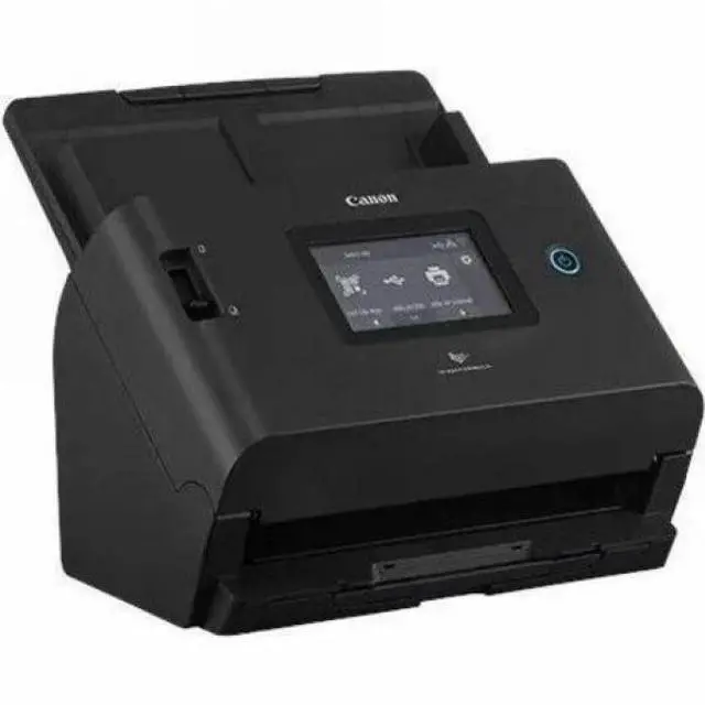 Alt view image 3 of 11 - Canon imageFORMULA DR-S350NW Large Format Sheetfed Scanner - 600 dpi Optical - 24-bit Color - 8-bit Grayscale - 50 ppm (Mono) - 50 ppm (Color) - Color Scan - Duplex Scanning - Plain Paper, Paper Docum