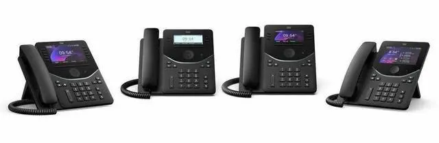 Alt view image 3 of 4 - Cisco DP-9871 IP Phone, VoIP - 5" LCD - IEEE 802.11a/b/g/n/ac - 2 x Network (RJ-45) - PoE Ports
