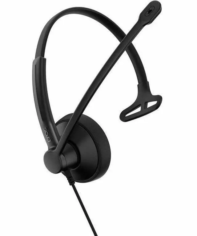 Main image of Mono wired headset, Teams certified - The IMPACT 100 is an entry-level headset that delivers exceptional value for money. With smart features that enhance efficiency and an ultra-lightweight design, i