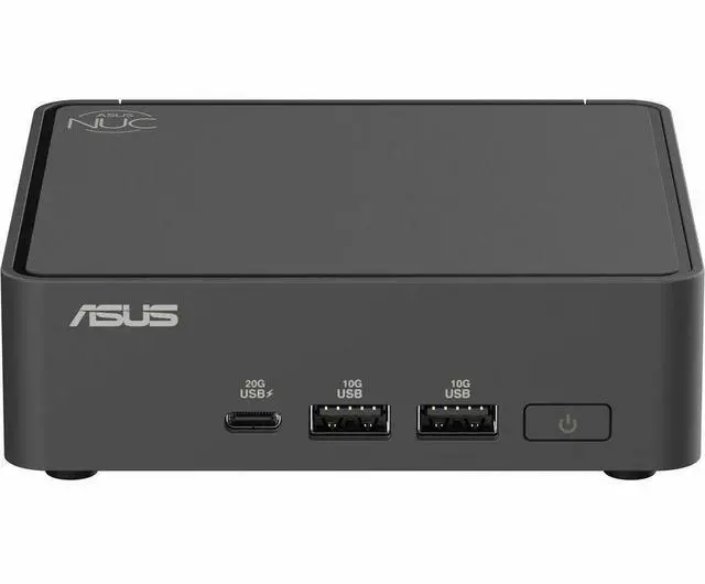 Alt view image 7 of 15 - Asus NUC 15 Pro NUC15CRKI3 Barebone System - Mini PC - Intel - Intel Chip - 96 GB DDR5 SDRAM DDR5-5600/PC5-44800 Maximum RAM Support - 2 Total Memory Slots - NVMe Controller - Intel Graphic(s) - IEEE