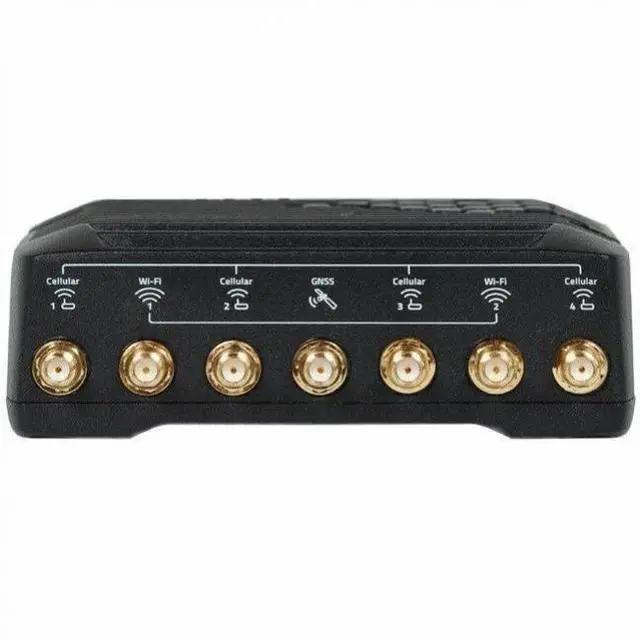 Alt view image 3 of 3 - Sierra Wireless AirLink XR60 Wi-Fi 6 IEEE 802.11ax 2 SIM Cellular Modem/Wireless Router - 5G LTE, HSPA+ - Dual Band - 2.40 GHz ISM Band - 5 GHz UNII Band - Gigabit Ethernet  1105161