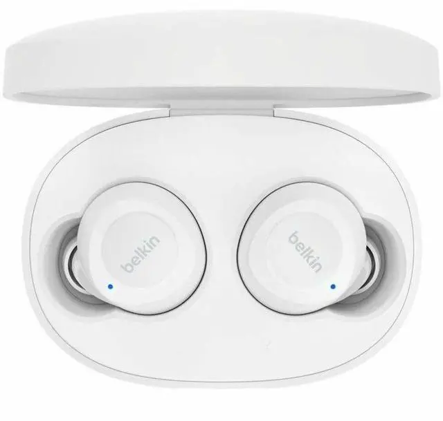 Alt view image 3 of 7 - Belkin SoundForm Bolt True Wireless Earbuds - Stereo - True Wireless - Bluetooth - 32.8 ft - Earbud - Binaural - In-ear - White