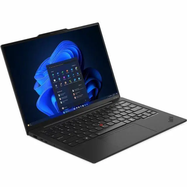 Alt view image 3 of 7 - Lenovo ThinkPad X1 Carbon Gen 13 21NX00F9US 14" Notebook - WUXGA - 60 Hz - Intel Core Ultra 7 2nd Gen 255U - Intel Evo Platform - 32 GB - 512 GB SSD - English Keyboard - Black Paint - Intel Chip