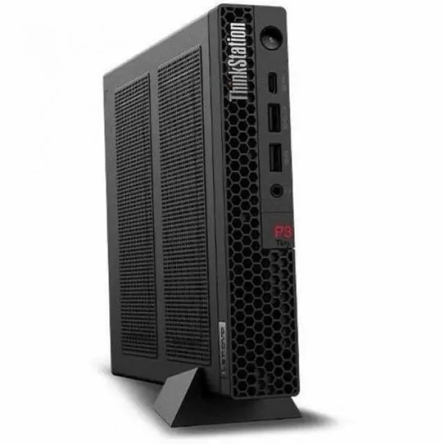 Alt view image 4 of 8 - Lenovo ThinkStation P3 Gen 2 30K5004PUS Workstation - 1 x Intel Core Ultra 7 2nd Gen 265 - vPro Technology - 16 GB - 512 GB SSD - Tiny - Black - Intel Q870 Chip - Windows 11 Pro - 1 x NVIDIA RTX A1000