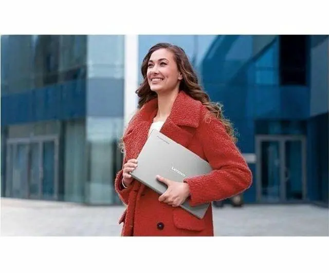 Alt view image 2 of 7 - Lenovo Chromebook Plus 83MW0001US 14" Touchscreen Chromebook - WUXGA - MediaTek Kompanio 1200 - 16 GB - 256 GB Flash Memory - English (US) Keyboard - Gray - MediaTek Kompanio 1200 Chip - 1920 x 1