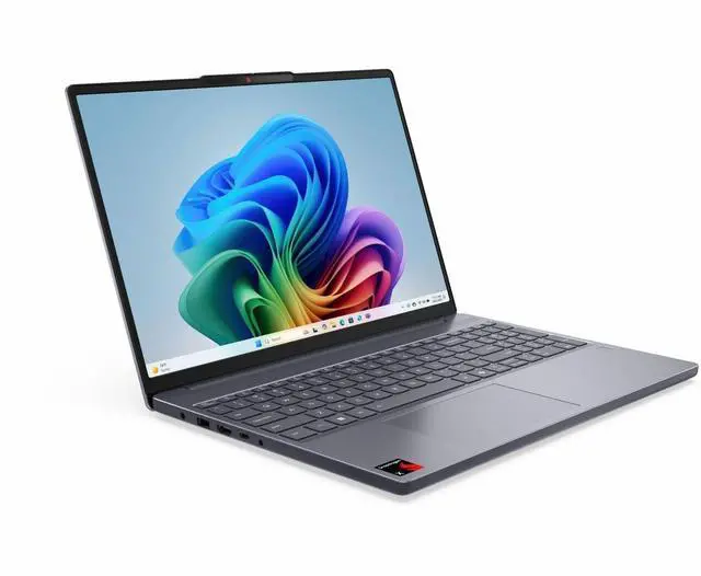 Alt view image 3 of 8 - Lenovo IdeaPad Slim 3 15Q8X10 83N3004TUS 15.3" Touchscreen Copilot+ PC Notebook - WUXGA - 60 Hz - Qualcomm Snapdragon X X1-26-100 - 16 GB - 512 GB SSD - English (US) Keyboard - Luna Gray - Qualco