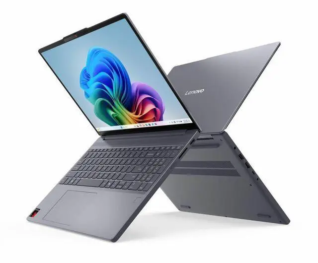Alt view image 6 of 8 - Lenovo IdeaPad Slim 3 15Q8X10 83N3004TUS 15.3" Touchscreen Copilot+ PC Notebook - WUXGA - 60 Hz - Qualcomm Snapdragon X X1-26-100 - 16 GB - 512 GB SSD - English (US) Keyboard - Luna Gray - Qualco