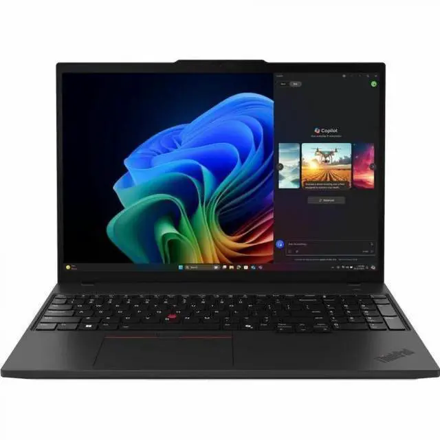 Main image of Lenovo ThinkPad T16 Gen 4 21QN005XUS 16" Copilot+ PC Notebook - WUXGA - AMD Ryzen AI 7 PRO 350 - 16 GB - 512 GB SSD - English Keyboard - Black - AMD Chip - 1920 x 1200 - Windows 11 Pro - AMD Rade