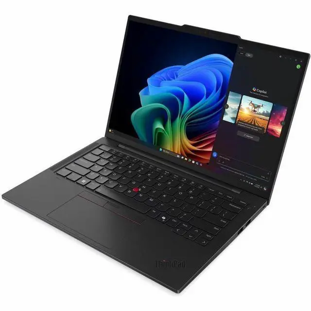 Alt view image 4 of 8 - Lenovo ThinkPad T14s Gen 6 21TB000EUS 14" Touchscreen Copilot+ PC Notebook - WUXGA - 60 Hz - AMD Ryzen AI 7 PRO 350 - 32 GB - 512 GB SSD - English Keyboard - Black - AMD Chip - 1920 x 1200 - Wind