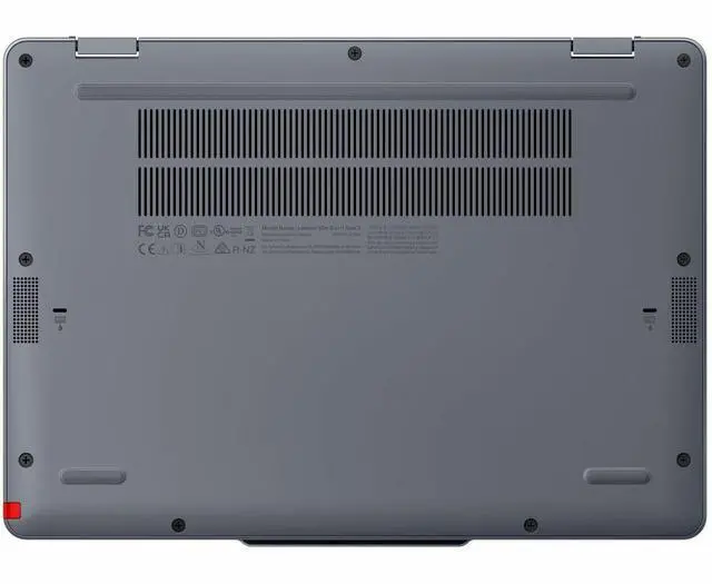 Alt view image 3 of 8 - Lenovo 13w Gen 3 83M9000DUS 13.3" Touchscreen Convertible 2 in 1 Notebook - WUXGA - 60 Hz - Intel Core 3 1st Gen 100U - 8 GB - 256 GB SSD - English Keyboard - Luna Gray - Intel Chip - 1920 x 1200