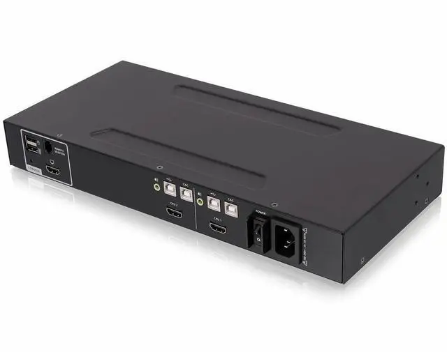 Alt view image 3 of 4 - IOGEAR 2-Port Single View HDMI Secure KVM Switch - PP4.0 - TAA Compliant  GCS1312TAA4C