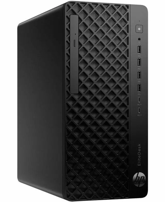 Alt view image 6 of 15 - HP EliteDesk 8 G1i Desktop Computer - Intel Core Ultra 7 265 (2.40 GHz) - 32 GB - 1 TB SSD - Intel Q870 Chip - Windows 11 Pro - 280W - Jack Black C6TX1UT#ABA