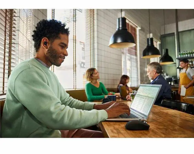 Alt view image 3 of 14 - HP 705 Rechargeable Wireless Mouse (AZ7B1AA) - Wireless - Bluetooth/Radio Frequency - 2.40 GHz - Rechargeable - USB Type A - 6000 dpi - Scroll Wheel - 7 Programmable Button(s) - Symmetrical