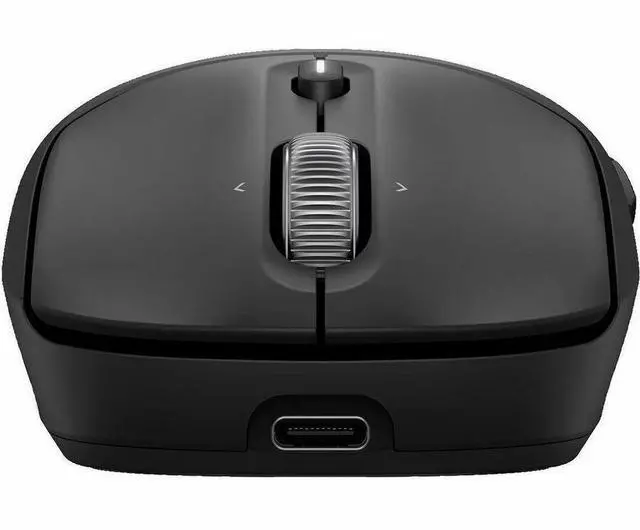 Alt view image 5 of 14 - HP 705 Rechargeable Wireless Mouse (AZ7B1AA) - Wireless - Bluetooth/Radio Frequency - 2.40 GHz - Rechargeable - USB Type A - 6000 dpi - Scroll Wheel - 7 Programmable Button(s) - Symmetrical
