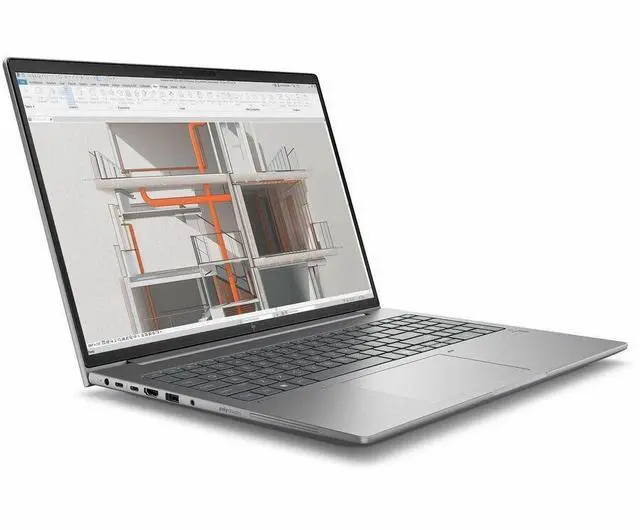 Alt view image 4 of 7 - HP ZBook X G1i 16" Mobile Workstation - Intel Core Ultra 9 285H - 32 GB - 1 TB SSD - Windows 11 Pro - NVIDIA RTX Pro 2000 Blackwell with 8 GB - Webcam - IEEE 802.11be Wireless - Wi-Fi 7  C5NC0UT#ABA