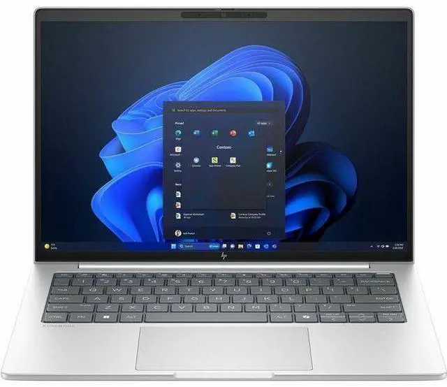 Main image of HP EliteBook 8 G1i 16" Notebook - WUXGA - Intel Core Ultra 5 225U - 16 GB - 512 GB SSD - English Keyboard - Glacier Silver - Intel Chip - 1920 x 1200 - Windows 11 Pro - Intel Arc Graphics - In-pl
