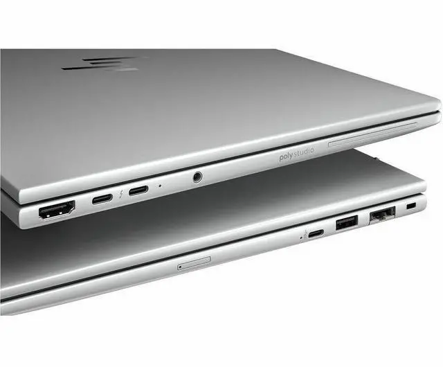 Alt view image 6 of 7 - HP EliteBook 8 G1i 16" Notebook - WUXGA - Intel Core Ultra 5 225U - 16 GB - 512 GB SSD - English Keyboard - Glacier Silver - Intel Chip - 1920 x 1200 - Windows 11 Pro - Intel Arc Graphics - In-pl