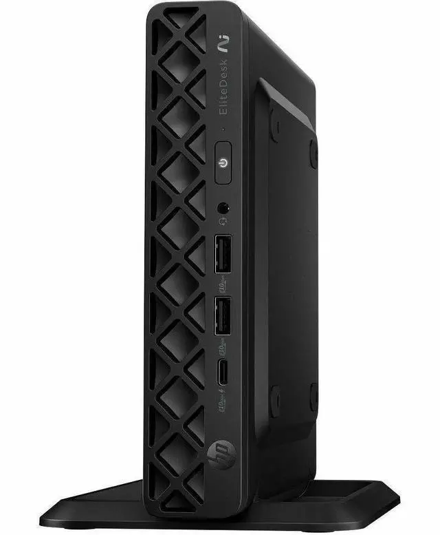 Alt view image 4 of 15 - HP EliteDesk 8 G1a Desktop Computer - AMD Ryzen AI 7 350 (2 GHz) - 16 GB - 512 GB SSD - Windows 11 Pro - AMD Radeon 860M Graphics - IEEE 802.11be Wireless LAN - 90W  C3XG3UT#ABA