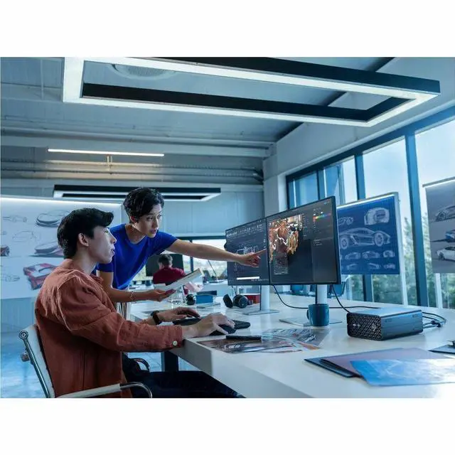 Alt view image 4 of 7 - HP Z2 Mini G1a Workstation - AMD Ryzen AI MAX PRO 395 (3 GHz) - 128 GB - 1 TB SSD - Windows 11 Pro - AMD Radeon 8060S Graphics - 10 Gigabit Ethernet - Wireless LAN  C3XE0UT#ABA