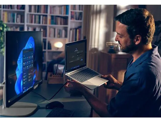 Alt view image 2 of 7 - HP EliteStudio 8 AiO G1i All-in-One Computer - 23.8" Full HD Display - Intel Core Ultra 7 265 (2.40 GHz) -16 GB - 512 GB SSD - Windows 11 Pro - IEEE 802.11be - 280W  C7RR3UT#ABA