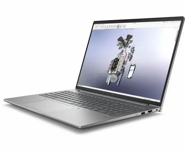 Alt view image 4 of 7 - HP ZBook X G1i 16" Mobile Workstation - WUXGA - Intel Core Ultra 7 255HX - 32 GB - 512 GB SSD - English Keyboard - Meteor Silver - Intel Chip - 1920 x 1200 - Windows 11 Pro - Intel RTX Pro 500 Bl