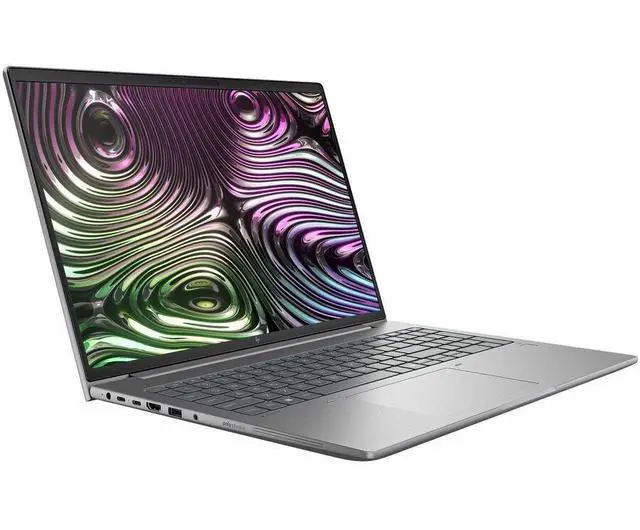 Alt view image 6 of 7 - HP ZBook X G1i 16" Mobile Workstation - WUXGA - Intel Core Ultra 7 255HX - 32 GB - 512 GB SSD - English Keyboard - Meteor Silver - Intel Chip - 1920 x 1200 - Windows 11 Pro - Intel RTX Pro 500 Bl