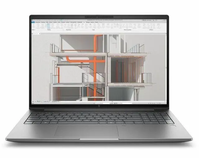 Alt view image 5 of 7 - HP ZBook X G1i 16" Mobile Workstation - WUXGA - Intel Core Ultra 7 255HX - 32 GB - 512 GB SSD - English Keyboard - Meteor Silver - Intel Chip - 1920 x 1200 - Windows 11 Pro - Intel RTX Pro 500 Bl