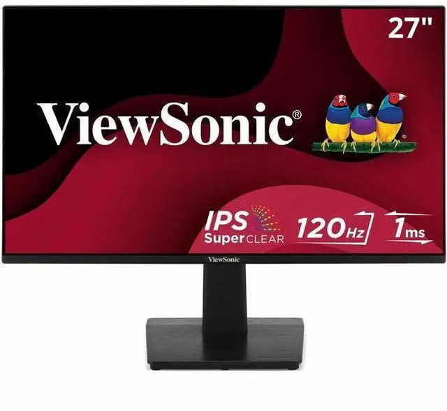 Alt view image 8 of 20 - ViewSonic VA2748-MH 27 Inch Full HD 1080p IPS Monitor with 120Hz, Variable Refresh Rate, Eye Care, HDMI, and VGA Inputs for Home and Office
