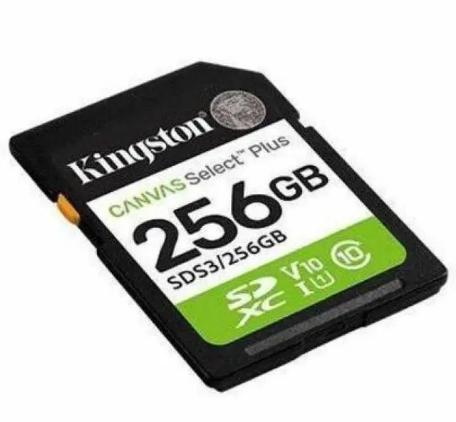 Alt view image 5 of 5 - Kingston SD Canvas Select Plus 150MB/s Memory Card 256GB