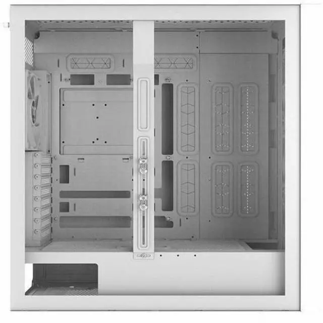 Alt view image 15 of 19 - Thermaltake AX500 Snow TG Full Tower; 4x140mm CT Fans Included; SSI-EEB/SSI-CEB/E-ATX; 420mm Radiator Support; 460mm GPU Clearance; Supports up to 5X 3.5 or 6X 2.5; Hidden Connector; CA-11D-00F6WN-00