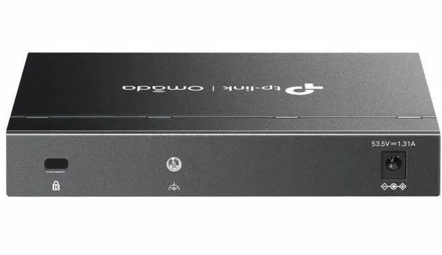 Alt view image 3 of 8 - TP-Link Omada 6-Port Gigabit Easy Managed Switch with 4-Port PoE+ - 6 Ports - Manageable - Gigabit Ethernet - 10/100/1000Base-T - 2 Layer Supported - 65 W PoE Budget - Twisted Pair - PoE Ports - Black