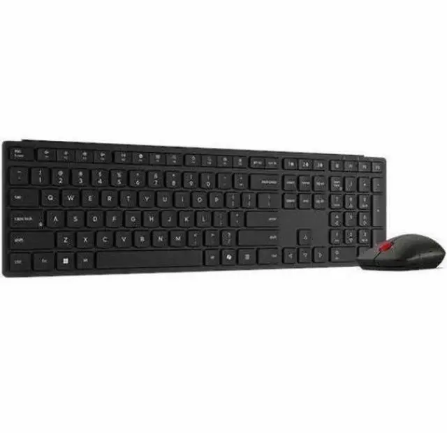Alt view image 3 of 6 - Lenovo Wireless Multi-Mode Pro Combo Keyboard and Mouse 6000 US English 4X31S04810