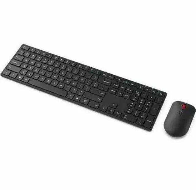 Alt view image 4 of 6 - Lenovo Wireless Multi-Mode Pro Combo Keyboard and Mouse 6000 US English 4X31S04810