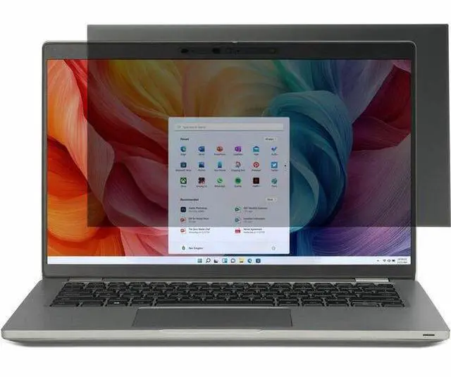 Main image of Kensington High Clarity Privacy Screen Filter for Laptops 14.0" (16:10) - For 14" Widescreen LED-LCD Notebook - 16:10 - Scratch Resistant - 2H - Anti-glare