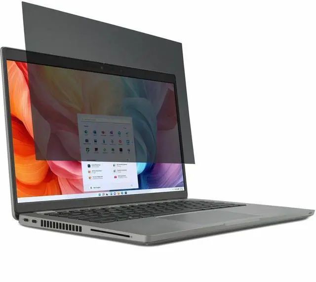 Alt view image 4 of 14 - Kensington High Clarity Privacy Screen Filter for Laptops 14.0" (16:10) - For 14" Widescreen LED-LCD Notebook - 16:10 - Scratch Resistant - 2H - Anti-glare