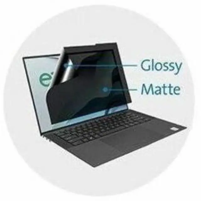 Alt view image 4 of 10 - Kensington EQ Privacy Screen Filter for Laptops 14.0" (16:10) - For 14" Widescreen LCD Notebook - 16:10 - Scratch Resistant - Plastic - Anti-glare