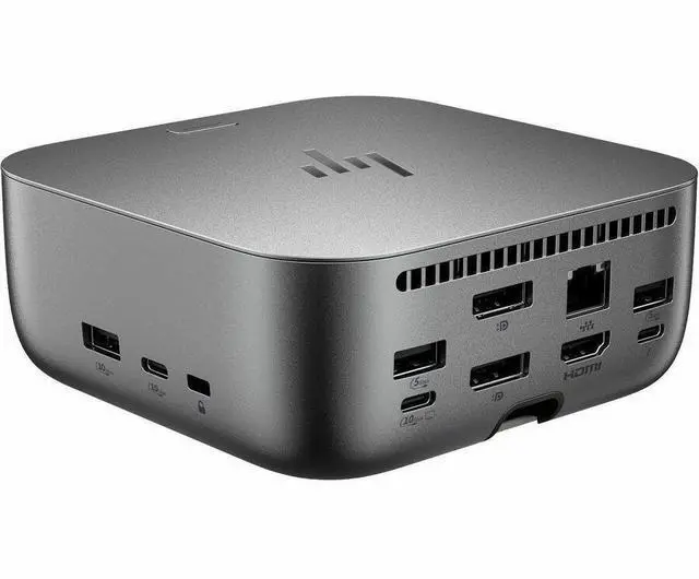 Alt view image 3 of 8 - HP Thunderbolt 4 Ultra 180W TAA G6 Dock 9X4A1AA 9X4A1AAABA