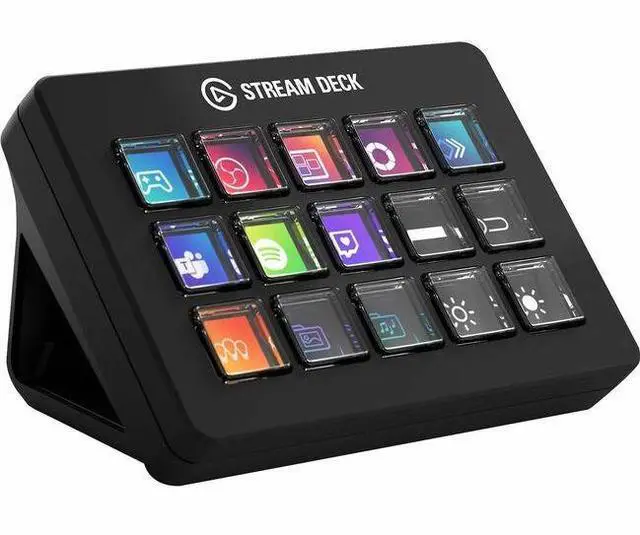 Alt view image 8 of 14 - Elgato Stream Deck 15 Key Scissor Keys 10GBL9901
