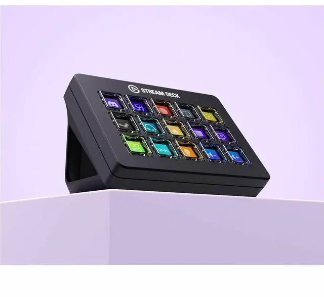 Alt view image 11 of 14 - Elgato Stream Deck 15 Key Scissor Keys 10GBL9901