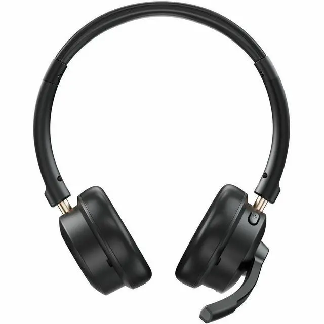 Alt view image 13 of 13 - Creative Chat Wireless On-Ear Headset with Noise-Cancelling Boom Mic