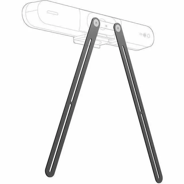 Alt view image 2 of 4 - Logitech Mounting Adapter Kit for Video Bar, TV, Display - 65" Screen Support - VESA Mount Compatible