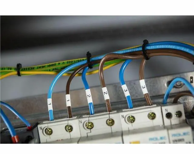 Alt view image 3 of 8 - Brother Laminated Tape for P-touch Label Marker - - DiameterTape - Black on White - Laminated - Heat-shrinkable - For Label Maker - 1 Each