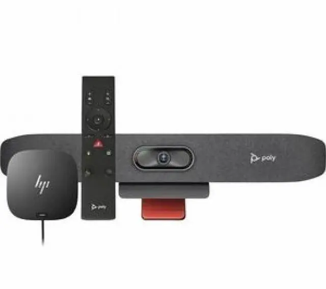 Alt view image 3 of 3 - Poly Studio R30 USB Video Bar and BT Remote with HP USB-C Dock G5 - ABA-Model 9U3U1AA