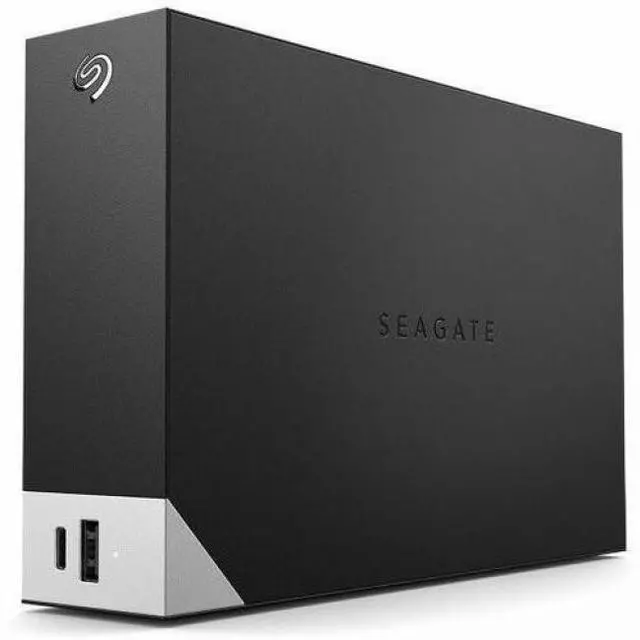 Main image of Seagate One Touch STLC16000402 16 TB Desktop Hard Drive - External - Black - Computer Device Supported - USB 3.0, USB Type C - 2 Year Warranty