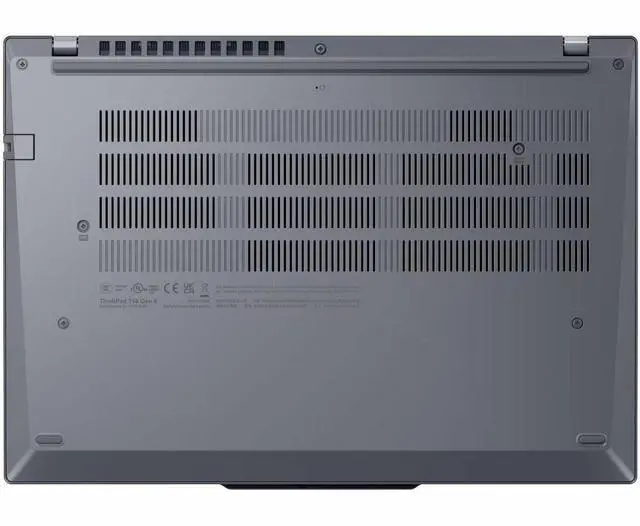 Alt view image 7 of 7 - Lenovo ThinkPad T14 Gen 6 21QC001YUS 14" Touchscreen Notebook - WUXGA - 60 Hz - Intel Core Ultra 5 225U - 16 GB - 512 GB SSD - English Keyboard - Gray - Intel Chip - 1920 x 1200 - Windows 11 Pro