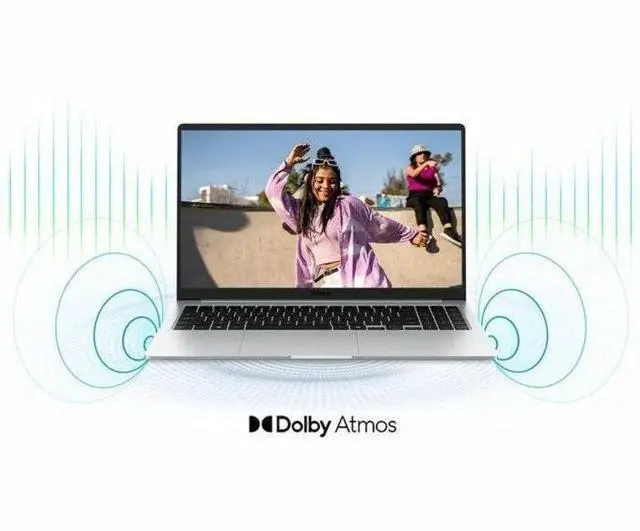 Alt view image 5 of 7 - Samsung Galaxy Book5 NP754XHD-KB1US 15.6" Notebook - Full HD - Intel - 16 GB - 512 GB SSD - Silver - Intel Chip - 1920 x 1080 - Intel - In-plane Switching (IPS) Technology - 19 Hours Battery Run