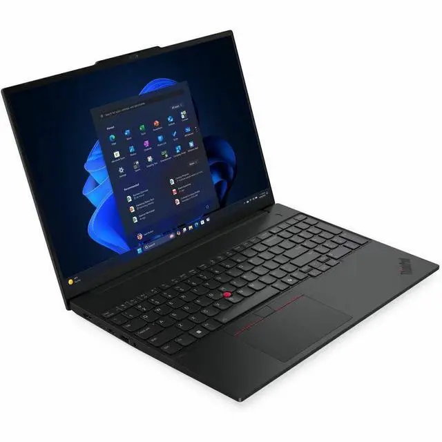 Alt view image 6 of 7 - Lenovo ThinkPad E16 Gen 3 21SR0035US 16" Notebook - Intel Core Ultra 5 225U - 16 GB - 256 GB SSD - Windows 11 Pro - Webcam - IEEE 802.11ax Wireless LAN Standard